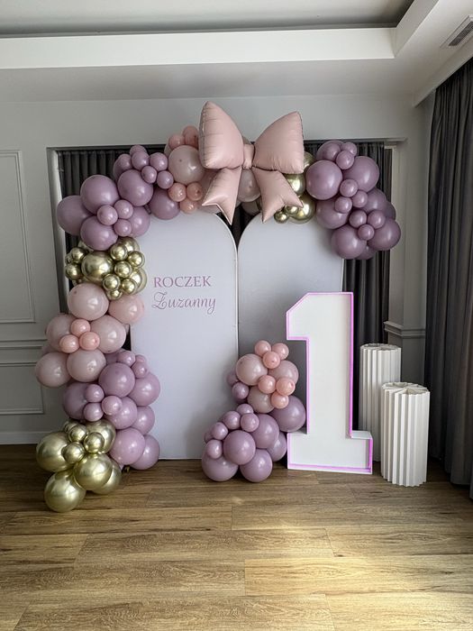 Ścianki balonowe i dekoracje balonowe