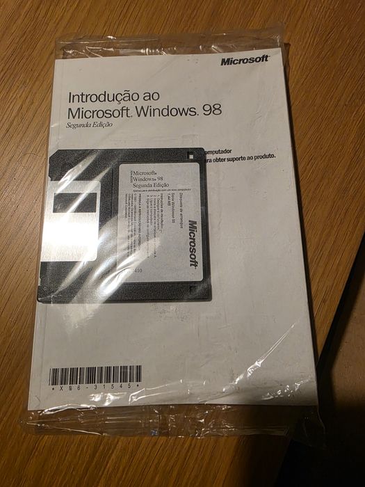 Windows 98 Segunda Edição PT - NOVO/SELADO + Disquete Boot