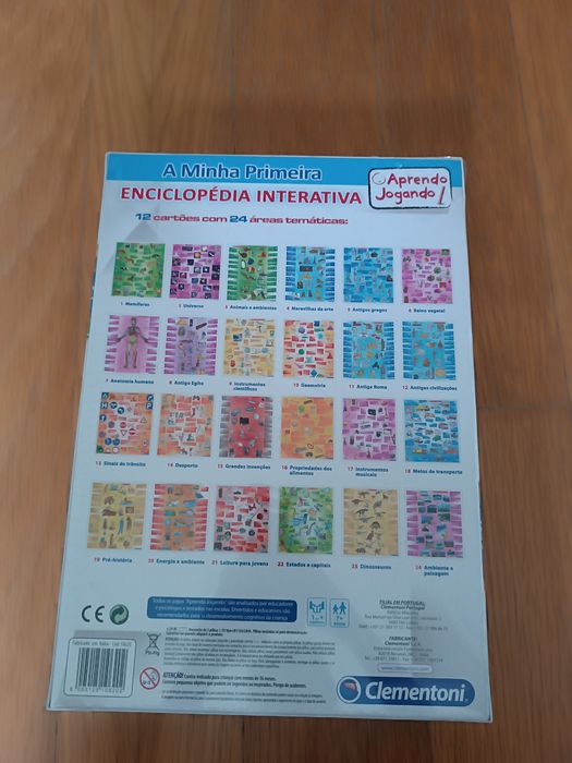 Enciclopédia interativa- no plástico