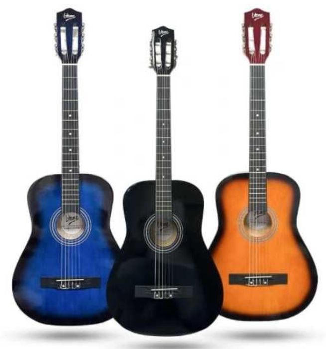 Gitara akustyczna 4/4 pełny zestaw do nauki na prezent PROMOCJA