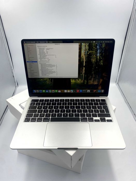 Ноутбук Apple MacBook Air 13" M2 16/256GB Silver (MC7V4) 2024