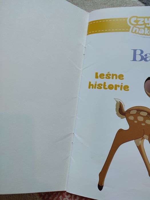 NOWE książki z naklejkami Kubuś Puchatek Bambi