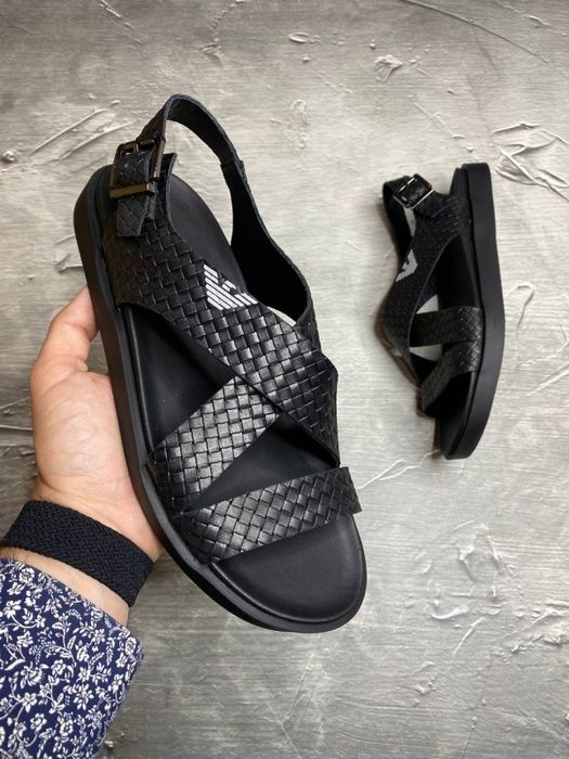 Кожаные сандалии 40-45 армани