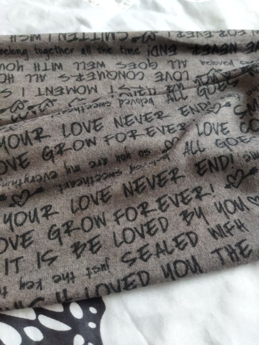 Komin damski print love