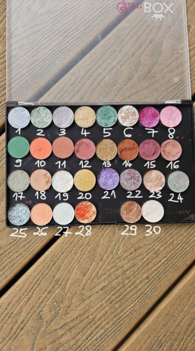 Cienie pojedyncze glam shop miyo inglot