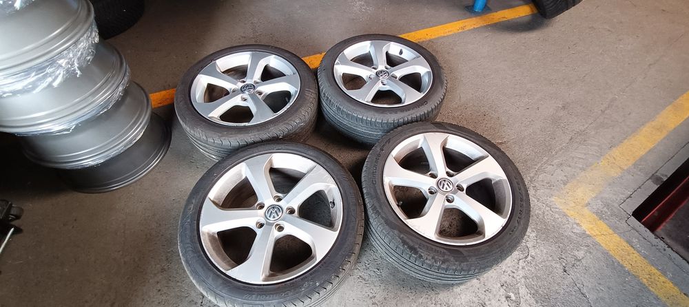 Jantes 17 5x112 originais GTI 7