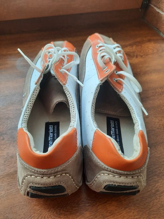 Кожаные мокасины Simone Mariotti 44-45 р.