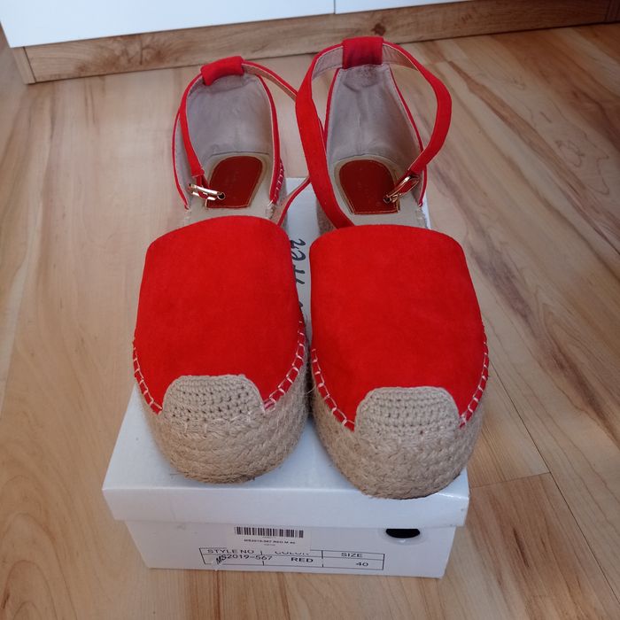 Buty damskie espadryle