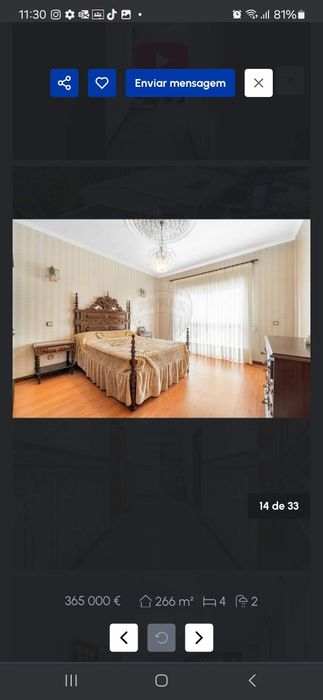 Quarto clássico completo em muito bom estado