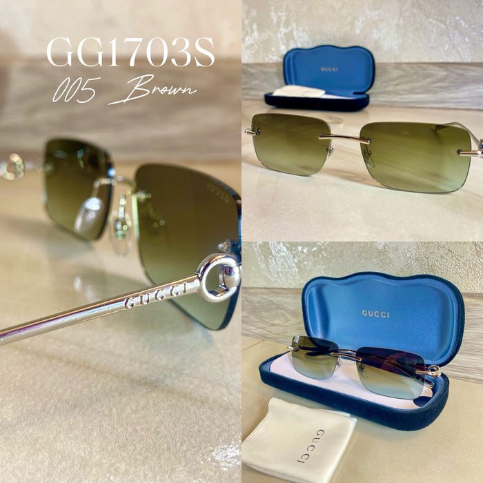 Брендові сонцезахисні окуляри Gucci GG1703S