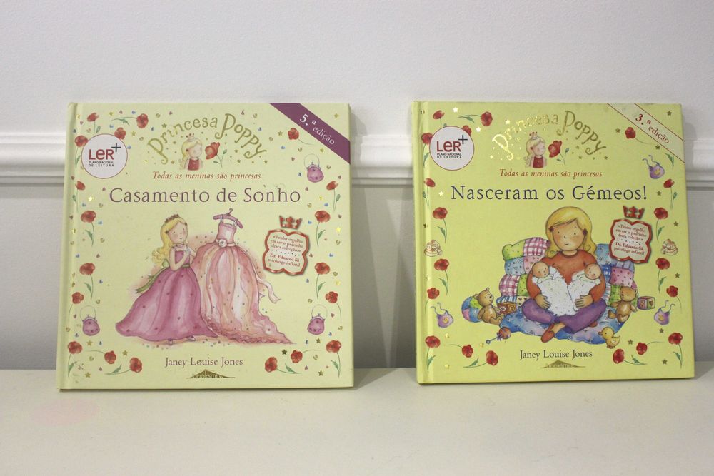 Livros Princesa Poppy em Muito Bom estado