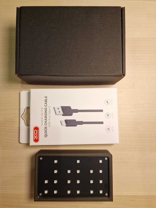 Zegar binarny v2 #diodyProgramowalne #binaryClock