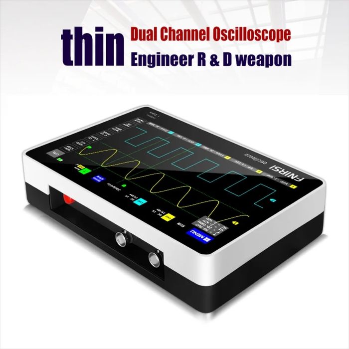 Двоканальний планшетний осцилограф FNIRSI-1013D