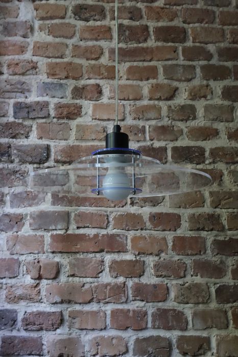 Duńska lampa sufitowa UFO space age mid century