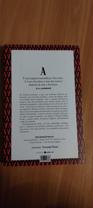 Livro  - A letra Escarlate