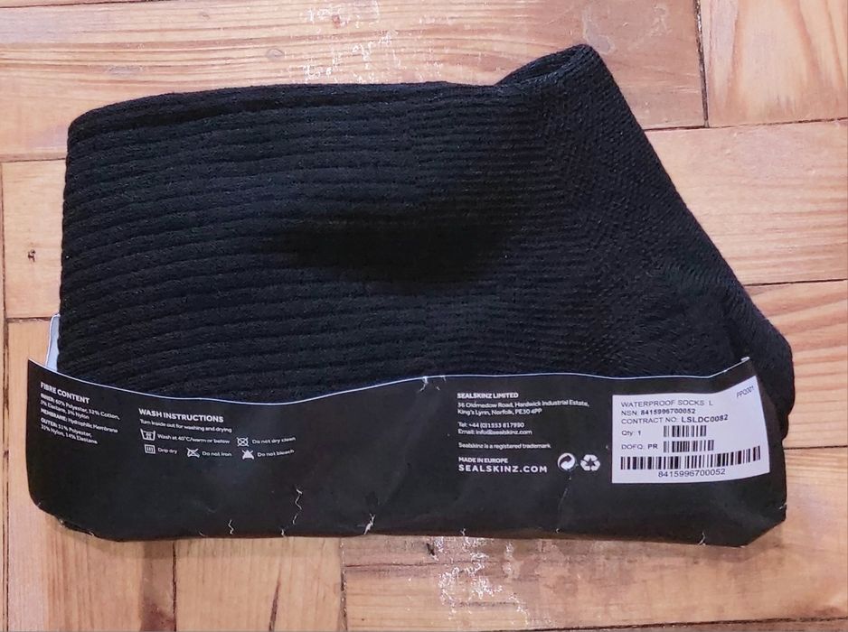 Шкарпетки водонепроникні, Британія, розмір Л