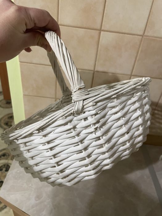 Кошик дитячий білий