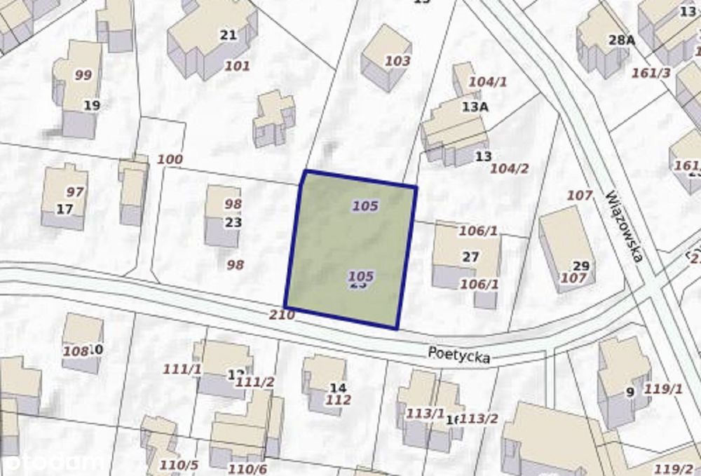 Działka 1102 m² | Świder | granica Józefowa | PKP i rzeka - Widok 3