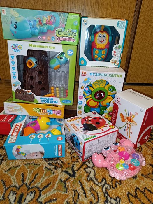 Игрушки монтессори, пирамида с шестерёнками