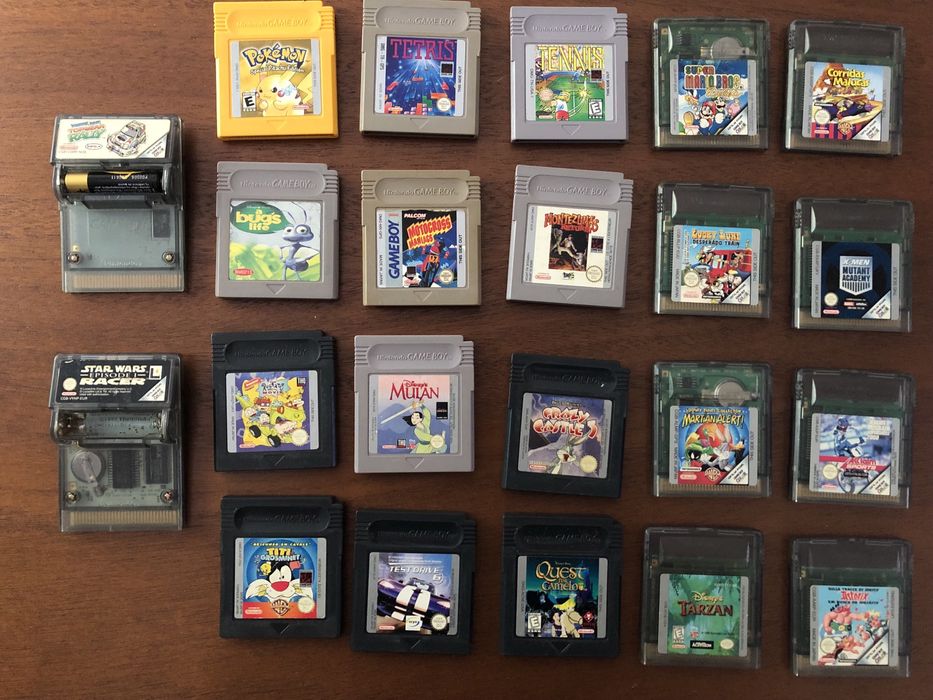 Vários Jogos GameBoy - Tennis, Montezuma, etc (lista na descrição)