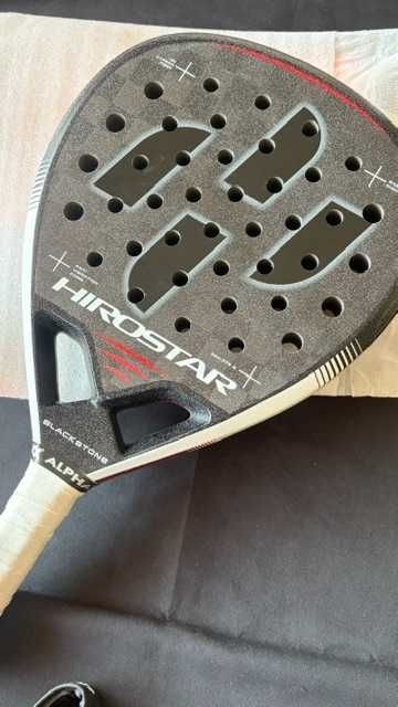 Raquete de Padel Hirostar Blackstone Alpha – Como Nova!