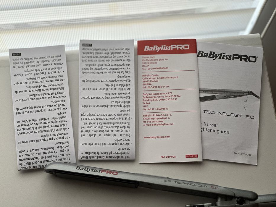 Випрямляч для волосся BaByliss Pro оригінал