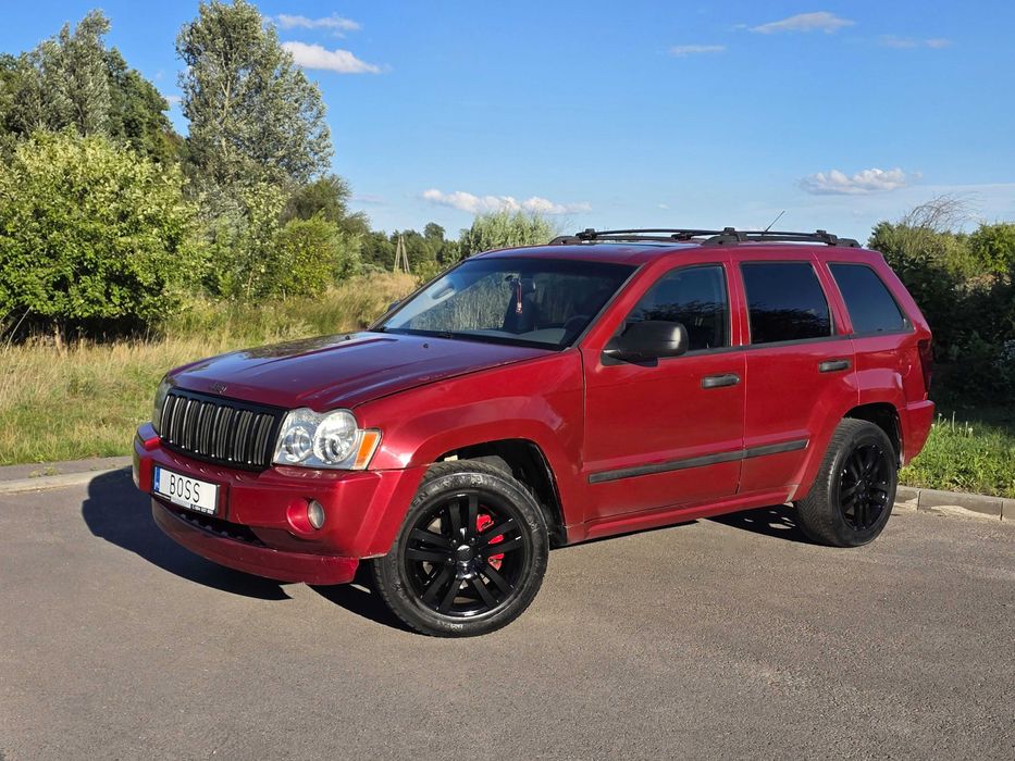 Jeep Grand Cherokee 3,7 V6 Benzyna+LPG 218KM 2005r 4x4, Automat, Kamera Cofania, Hak, Sprawna Klima, Skóry