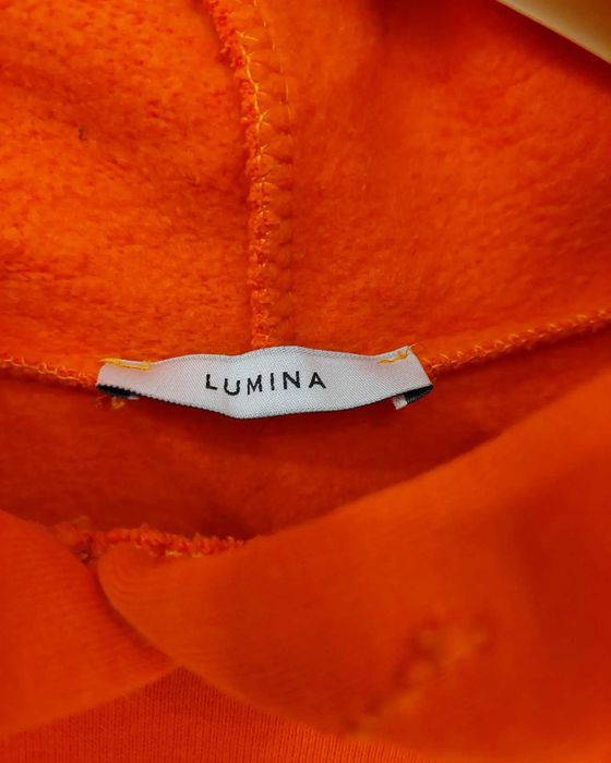 Vestido de malha côr de laranja