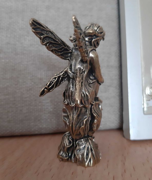 Figurka z mosiądzu  Anioł wróżka nowa prezent