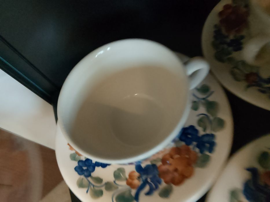 art deco piękny serwis do kawy prl