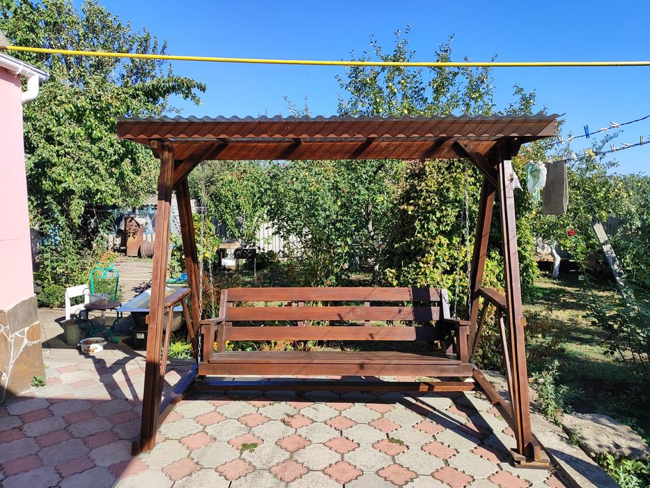 Гойдалка дерев'яна,  качели