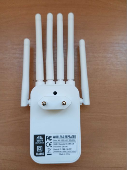 Усилитель сигнала WiFi 6 1200 мбит/с Репитер с функцией роутер!