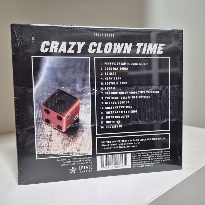 David Lynch - Crazy Clown Time  - CD