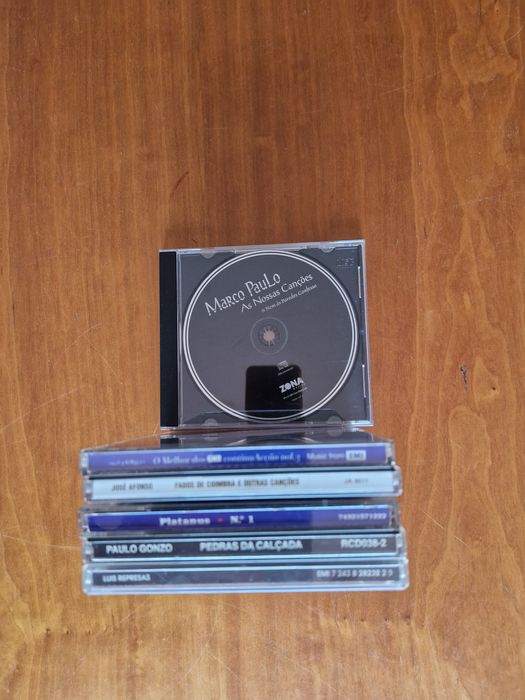Coleção de 7 CD de música portuguesa