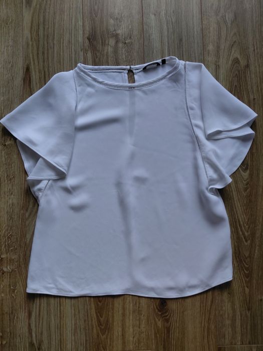 Bluzka z wiskozy Massimo Dutti