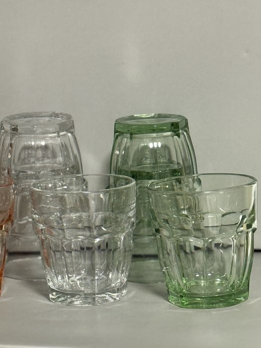 Набір склянок Bormioli Rocco Rock Bar ice/mint/peach/clear. 270/370ml
