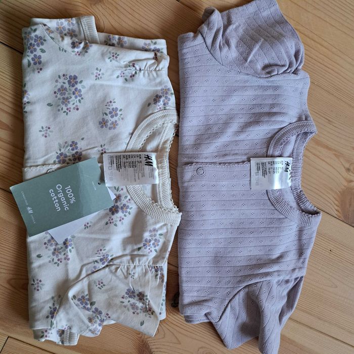 92 2 lata H&M rampersy bawełna organiczna