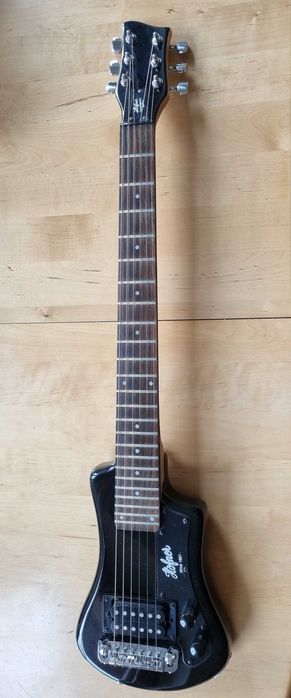 Gitara Hofner Shorty + wzmacniacz Danelectro Hodad