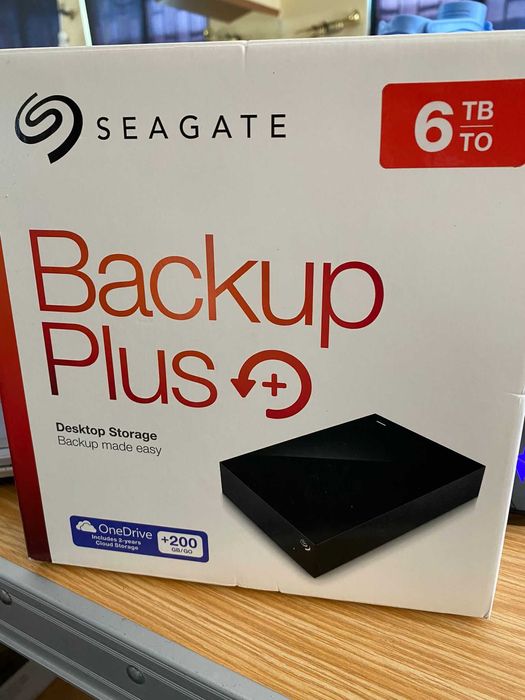 Disco Externo - Seagate - Backup Plus + 6TB