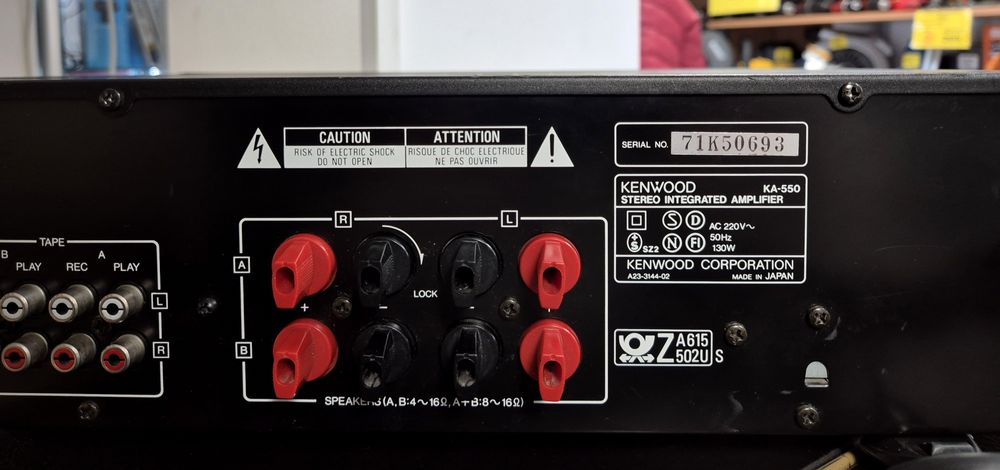 Wzmacniacz Kenwood KA-550, Komis Jasło Czackiego