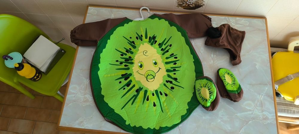 Fato Carnaval Kiwi Criança 1 aos 2 anos