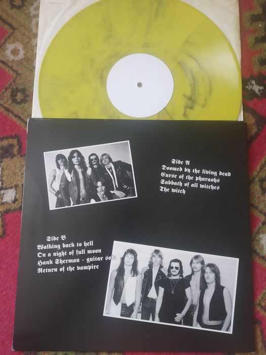 LP Mercyful Fate (King Diamond) Live 1981, rare! Bootleg vinyl.