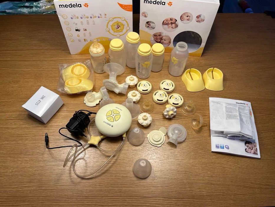 Laktator Medela swing maxi + baaardzo dużo akcesoriów