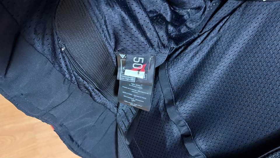 Casaco dainese super rider preto vermelho