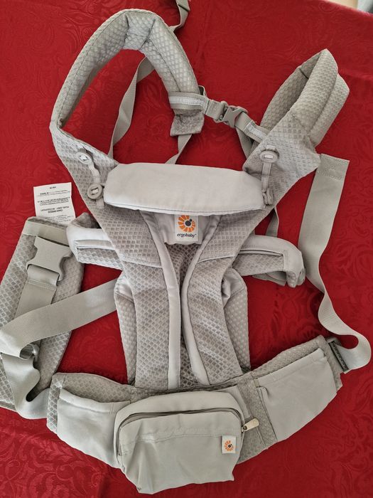 Marsúpio Ergobaby Omni Breeze, Cinzento