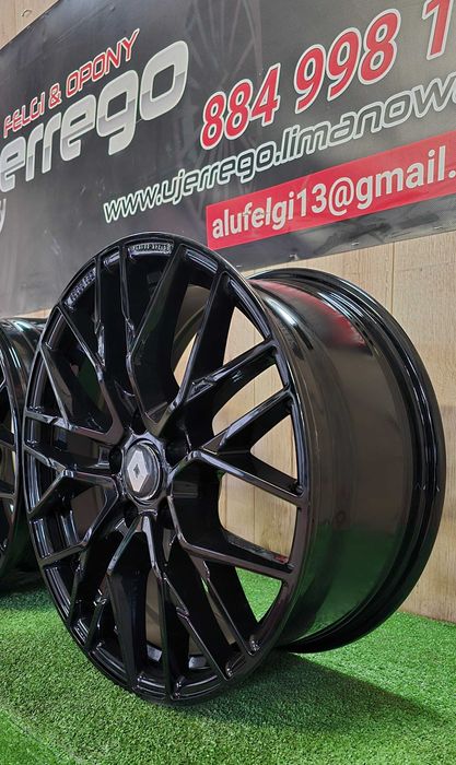NOWE ALUFELGI RENAULT 18x5x114,3 - Austral,Clio,Kadjar,Megane,Talisman