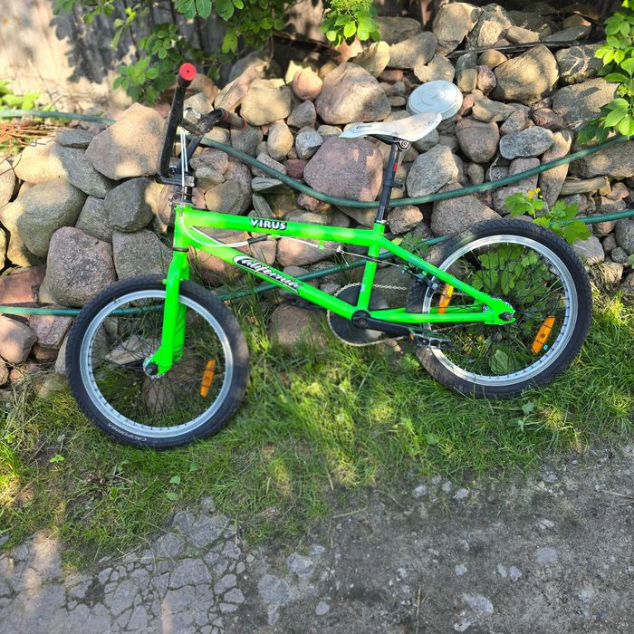 Rower dziecięcy BMX koła 20 cali aluminiowy