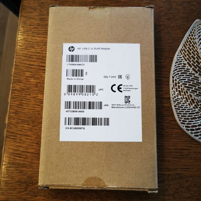 Adapter HP USB-C na RJ45