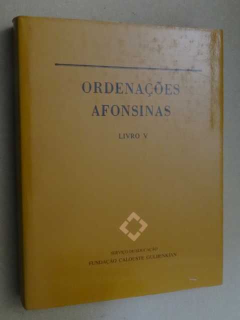Ordenações Afonsinas - 4 Volumes
