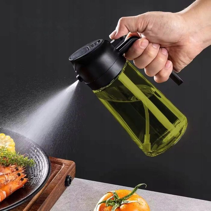 SPRYSKIWACZ szklany do oliwy oleju dozownik 470ml